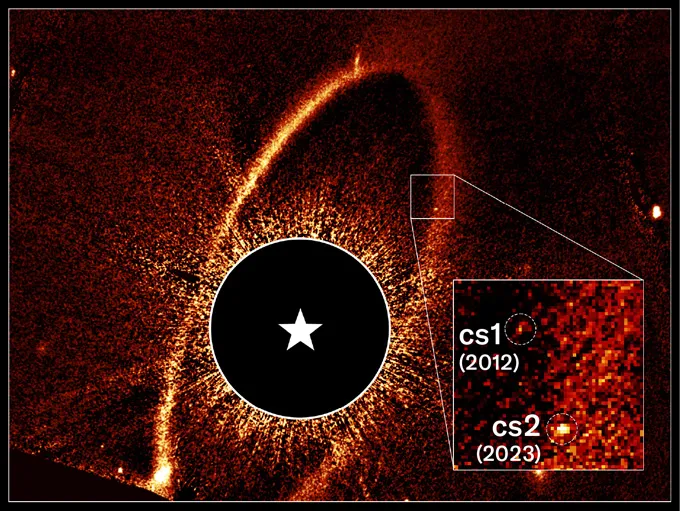 New Hubble images may solve the case of a disappearing exoplanet